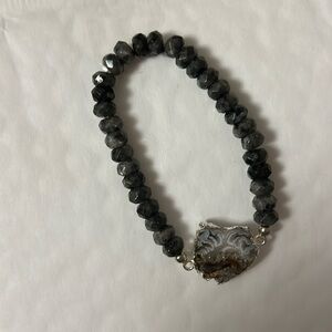 Beaded Bracelet with stone